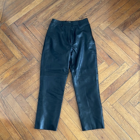 Reformation Veda Leather Pant - Picture 4 of 8